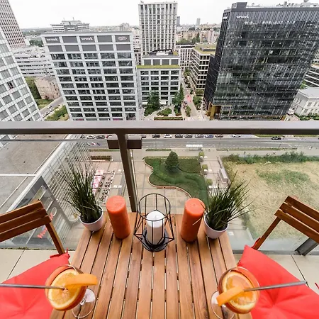 Lumina Cozy Platinum Tower Апартаменты Варшава