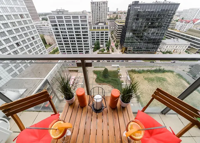 Lumina Cozy Platinum Tower Apartman Varsó